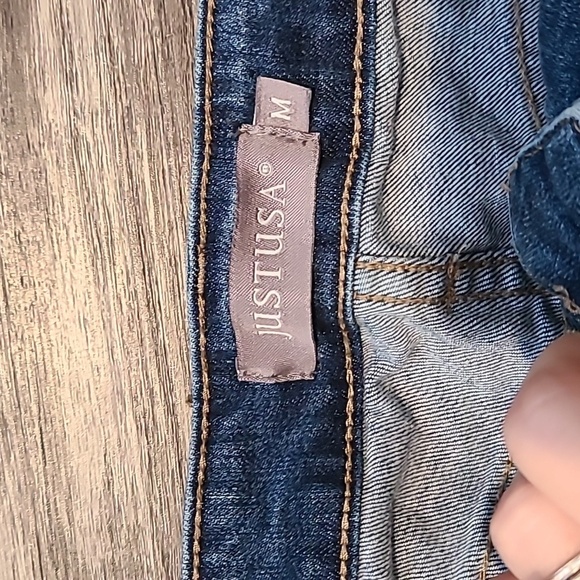 JUST USA distressed Jean Shorts | Size Medium​ - Picture 3 of 4